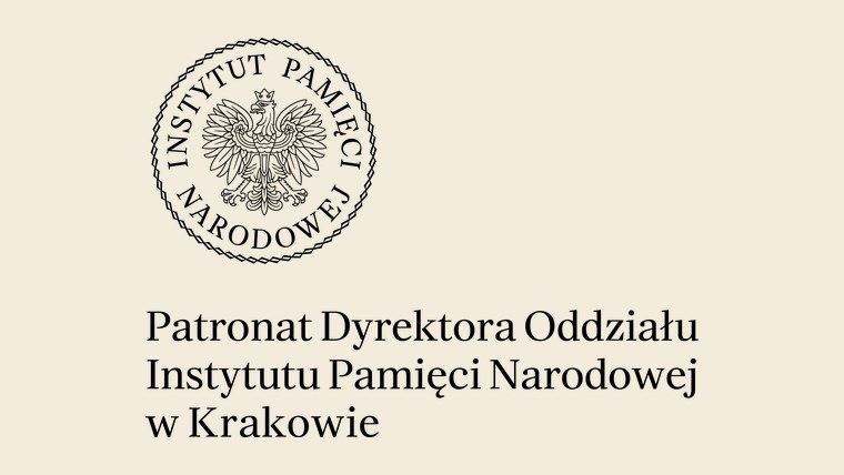 Znak patronatu honorowego Oddziału Instytutu Pamięci Narodowej w Krakowie